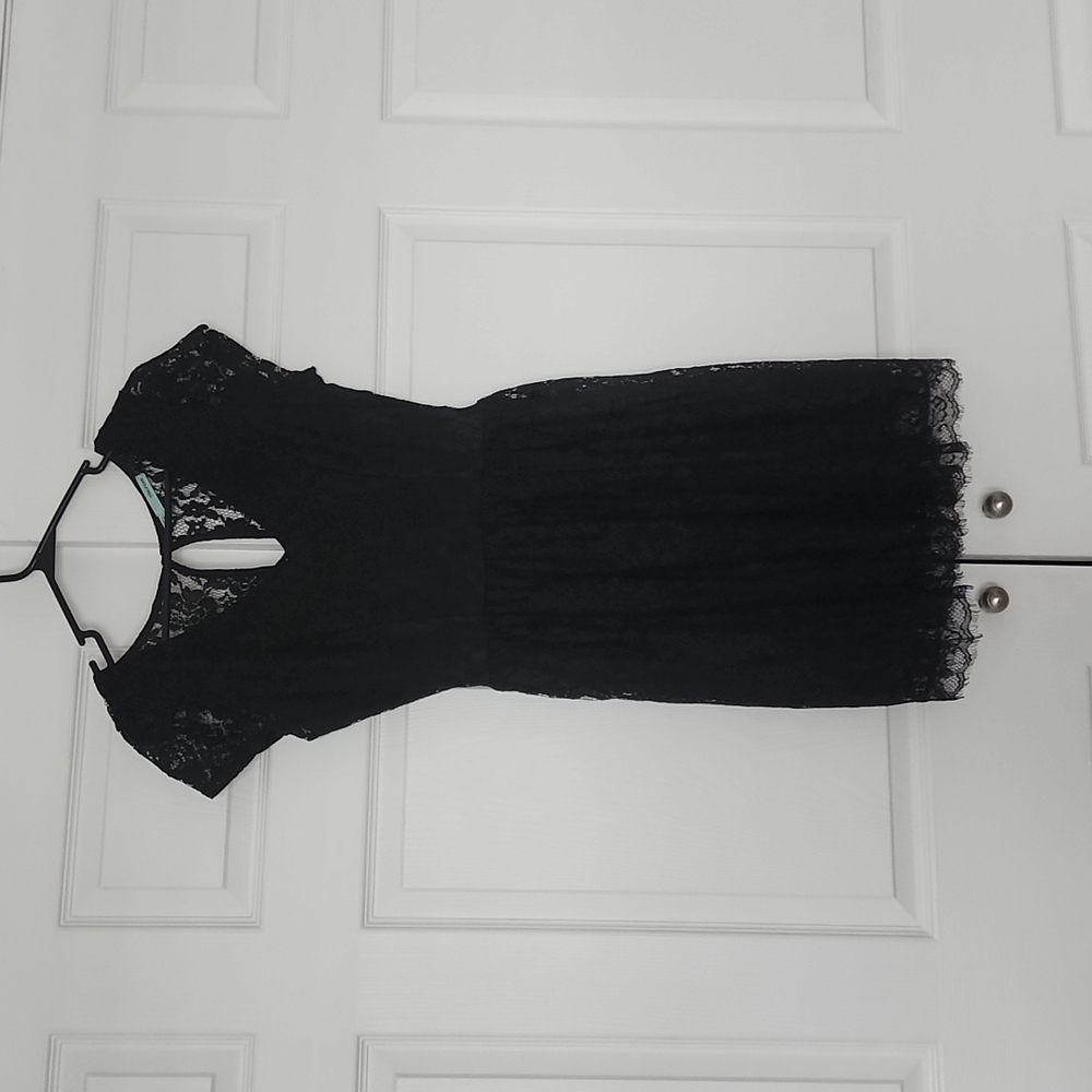 Little Black Lace Dress